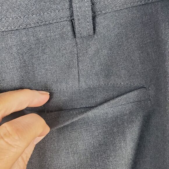 Talbots Cambridge Pants Heather Gray Size 6 - Picture 9 of 10